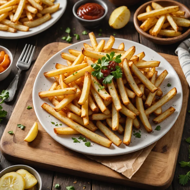 Картошка фри дома: как приготовить идеальные хрустящие ломтики у себя на кухне