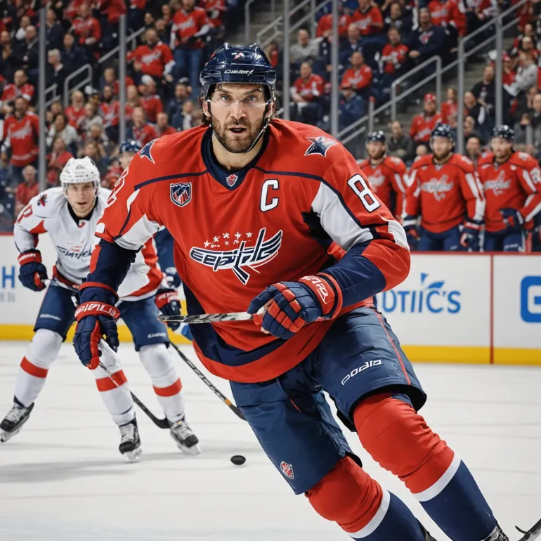 Овечкин не пощадил свою любимую жертву! Русский супермен забил с 45 метров и начал погоню за 1000 голов в НХЛ