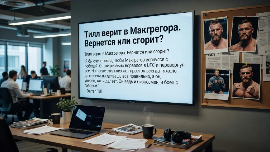 Тилл верит в Макгрегора. Вернется или сгорит?