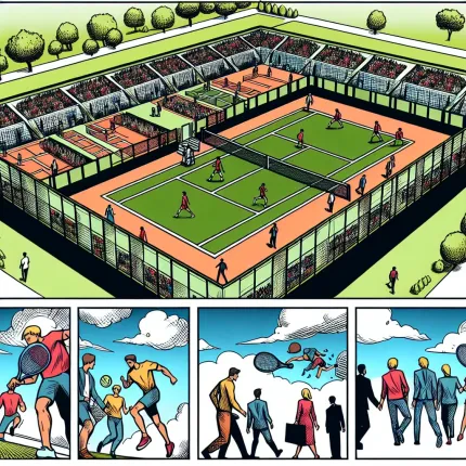 Размер корта для большого тенниса: всё, что нужно знать