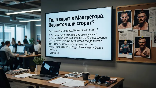 Тилл верит в Макгрегора. Вернется или сгорит?